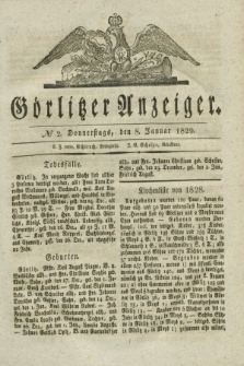 Görlitzer Anzeiger. 1829, № 2 (8 Januar)