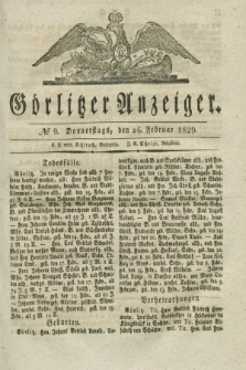 Görlitzer Anzeiger. 1829, № 9 (26 Februar)