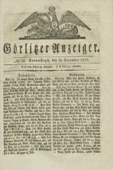 Görlitzer Anzeiger. 1829, № 50 (10 December)