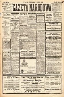 Gazeta Narodowa. 1882, nr 277