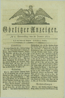 Görlitzer Anzeiger. 1831, № 4 (20 Januar) + dod.