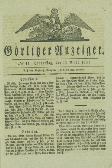 Görlitzer Anzeiger. 1831, № 11 (10 März)