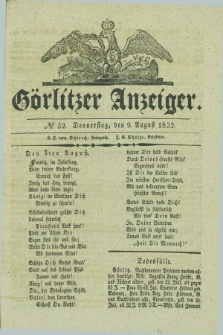 Görlitzer Anzeiger. 1832, № 32 (9 August) + dod.