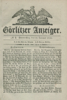 Görlitzer Anzeiger. 1836, № 3 (21 Januar) + dod.