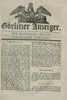 Görlitzer Anzeiger. 1837, № 9 (2 März)