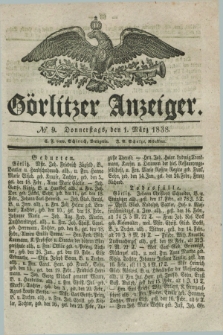 Görlitzer Anzeiger. 1838, № 9 (1 März) + dod.