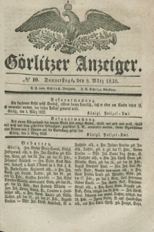 Görlitzer Anzeiger. 1838, № 10 (8 März)