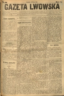 Gazeta Lwowska. 1884, nr 61
