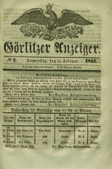 Görlitzer Anzeiger. 1841, № 7 (11 Februar)