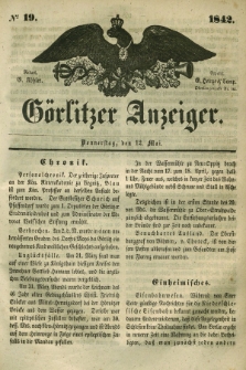 Görlitzer Anzeiger. 1842, № 19 (12 Mai) + dod.
