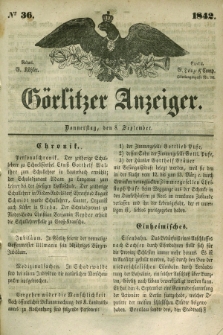 Görlitzer Anzeiger. 1842, № 36 (8 September)