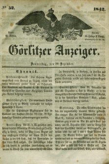 Görlitzer Anzeiger. 1842, № 52 (29 Dezember)
