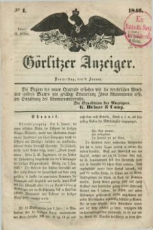 Görlitzer Anzeiger. 1846, № 1 (8 Januar) + dod.