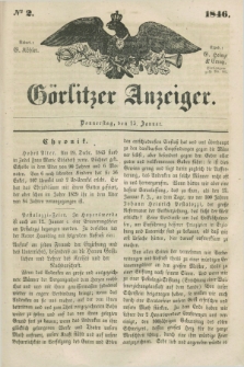 Görlitzer Anzeiger. 1846, № 2 (15 Januar) + dod.