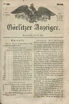 Görlitzer Anzeiger. 1846, № 30 (30 Juli) + dod.