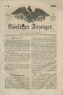 Görlitzer Anzeiger. 1847, № 3 (21 Januar) + dod.