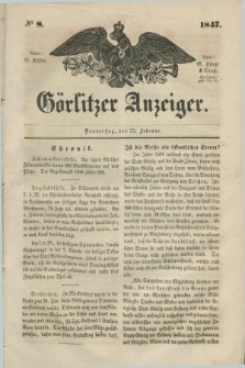 Görlitzer Anzeiger. 1847, № 8 (25 Februar) + dod.