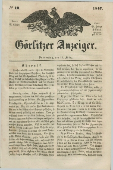Görlitzer Anzeiger. 1847, № 10 (11 März) + dod.