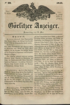 Görlitzer Anzeiger. 1847, № 20 (20 Mai) + dod.