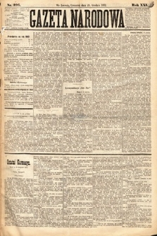 Gazeta Narodowa. 1882, nr 296