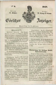 Görlitzer Anzeiger. 1848, № 8 (24 Februar) + dod.