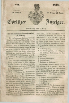 Görlitzer Anzeiger. 1848, № 9 (2 März) + dod.