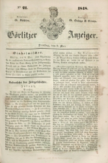Görlitzer Anzeiger. 1848, № 21 (9 Mai)