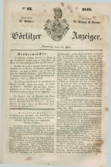 Görlitzer Anzeiger. 1848, № 23 (14 Mai) + dod.