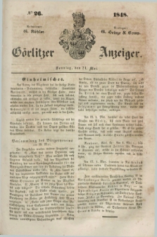 Görlitzer Anzeiger. 1848, № 26 (21 Mai) + dod.