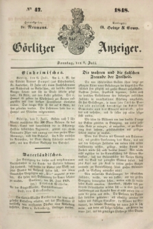Görlitzer Anzeiger. 1848, № 47 (9 Juli) + dod.