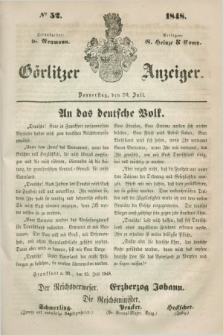 Görlitzer Anzeiger. 1848, № 52 (20 Juli) + dod.