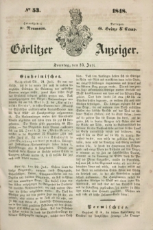 Görlitzer Anzeiger. 1848, № 53 (23 Juli)