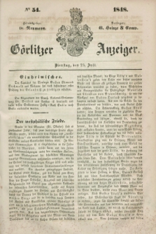 Görlitzer Anzeiger. 1848, № 54 (25 Juli)