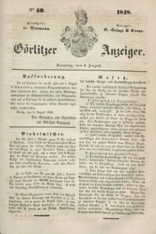 Görlitzer Anzeiger. 1848, № 59 (6 August)