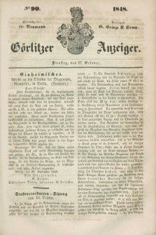 Görlitzer Anzeiger. 1848, № 90 (17 October)