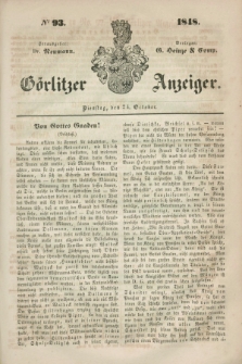 Görlitzer Anzeiger. 1848, № 93 (24 October)