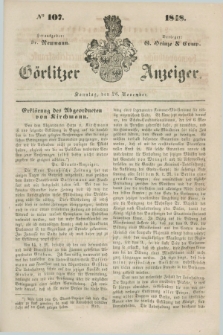 Görlitzer Anzeiger. 1848, № 107 (26 November) + dod.