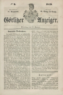Görlitzer Anzeiger. 1849, № 9 (24 Januar)