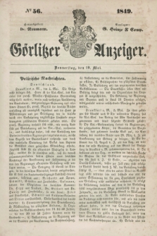 Görlitzer Anzeiger. 1849, № 56 (10 Mai) + dod.