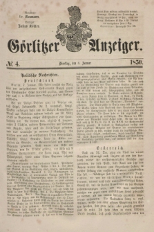 Görlitzer Anzeiger. 1850, № 4 (8 Januar)