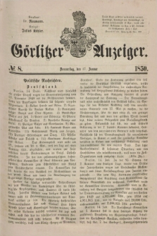 Görlitzer Anzeiger. 1850, № 8 (17 Januar) + dod.