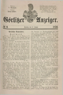 Görlitzer Anzeiger. 1850, № 9 (20 Januar) + dod.