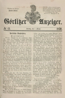 Görlitzer Anzeiger. 1850, № 15 (3 Februar)