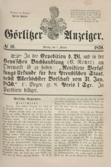 Görlitzer Anzeiger. 1850, № 16 (5 Februar)