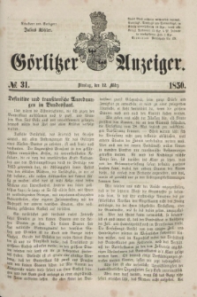 Görlitzer Anzeiger. 1850, № 31 (12 März)