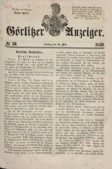 Görlitzer Anzeiger. 1850, № 36 (24 März)