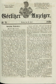Görlitzer Anzeiger. 1850, № 51 (30 April)