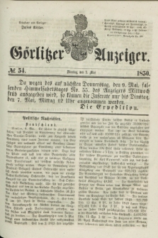 Görlitzer Anzeiger. 1850, № 54 (7 Mai)