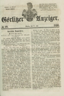 Görlitzer Anzeiger. 1850, № 68 (11 Juni)