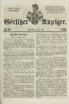 Görlitzer Anzeiger. 1850, № 69 (13 Juni) + dod.